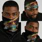 Zimbabwe Wings Flag Neck Gaiter Proudly Zimbabwean - African Pride
