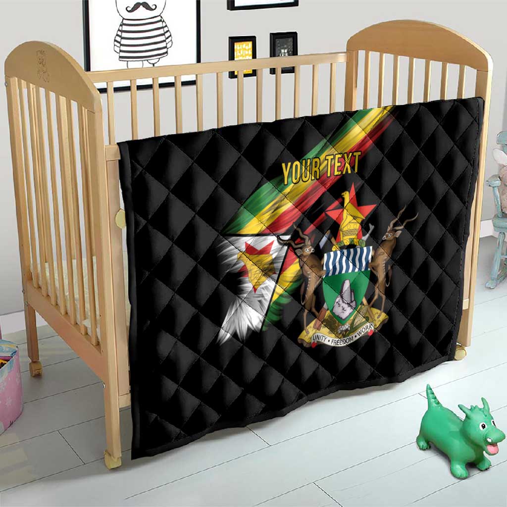 Zimbabwe Wings Flag Quilt Proudly Zimbabwean - African Pride