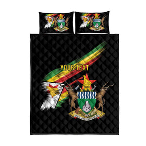Zimbabwe Wings Flag Quilt Bed Set Proudly Zimbabwean - African Pride