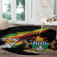 Zimbabwe Wings Flag Round Carpet Proudly Zimbabwean - African Pride