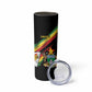 Zimbabwe Wings Flag Skinny Tumbler Proudly Zimbabwean - African Pride