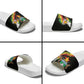 Personalized Zimbabwe Wings Flag Slide Sandals Proudly Zimbabwean