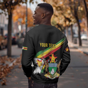 Zimbabwe Wings Flag Sweatshirt Proudly Zimbabwean - African Pride