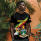 Zimbabwe Wings Flag T shirt Proudly Zimbabwean - African Pride