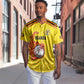 Custom Africa Cricket Uganda Baseball Jersey Cranes Cricket Ball Fire - African Pride