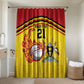 Custom Africa Cricket Uganda Bathroom Set Cranes Cricket Ball Fire