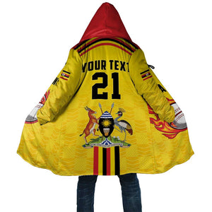 Custom Africa Cricket Uganda Cloak Cranes Cricket Ball Fire