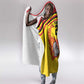 Custom Africa Cricket Uganda Hooded Blanket Cranes Cricket Ball Fire - African Pride