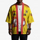 Custom Africa Cricket Uganda Kimono Cranes Cricket Ball Fire