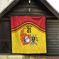 Custom Africa Cricket Uganda Quilt Cranes Cricket Ball Fire - African Pride