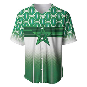 World Football Morocco Custom Baseball Jersey 1994 Away Retro Green Jersey - African Pride