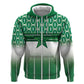 World Football Morocco Custom Hoodie 1994 Away Retro Green Jersey - African Pride