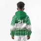 World Football Morocco Custom Kid Hoodie 1994 Away Retro Green Jersey - African Pride