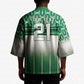 World Football Morocco Custom Kimono 1994 Away Retro Green Jersey - African Pride