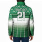 World Football Morocco Custom Padded Jacket 1994 Away Retro Green Jersey - African Pride