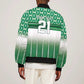 World Football Morocco Custom Sleeve Zip Bomber Jacket 1994 Away Retro Green Jersey - African Pride