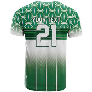 World Football Morocco Custom T shirt 1994 Away Retro Green Jersey - African Pride