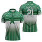 World Football Morocco Custom Zipper Polo Shirt 1994 Away Retro Green Jersey - African Pride