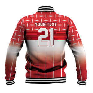 World Football Morocco Custom Baseball Jacket 1994 Away Retro Red Jersey - African Pride