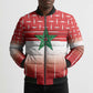 World Football Morocco Custom Bomber Puffer Jacket 1994 Away Retro Red Jersey - African Pride