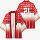 World Football Morocco Custom Kimono 1994 Away Retro Red Jersey - African Pride