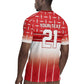 World Football Morocco Custom Rugby Jersey 1994 Away Retro Red Jersey - African Pride