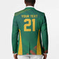 World Football 2026 South Africa Custom Blazer Tradional Protea Kente Pattern - African Pride
