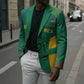 World Football 2026 South Africa Custom Blazer Tradional Protea Kente Pattern - African Pride
