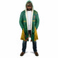 World Football 2026 South Africa Custom Cloak Tradional Protea Kente Pattern - African Pride