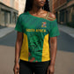World Football 2026 South Africa Custom Cross Shoulder Shirt Tradional Protea Kente Pattern - African Pride