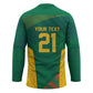 World Football 2026 South Africa Custom Hockey Jersey Tradional Protea Kente Pattern - African Pride