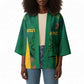 World Football 2026 South Africa Custom Kimono Tradional Protea Kente Pattern - African Pride