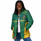World Football 2026 South Africa Custom Padded Jacket Tradional Protea Kente Pattern - African Pride