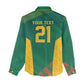 World Football 2026 South Africa Custom Women Casual Shirt Tradional Protea Kente Pattern - African Pride