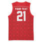 World Football 2026 Tunisia Custom Basketball Jersey Traditional Islamic Motif - African Pride