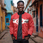 World Football 2026 Tunisia Custom Bomber Jacket Traditional Islamic Motif - African Pride