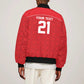 World Football 2026 Tunisia Custom Bomber Jacket Traditional Islamic Motif - African Pride