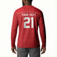World Football 2026 Tunisia Custom Button Sweatshirt Traditional Islamic Motif