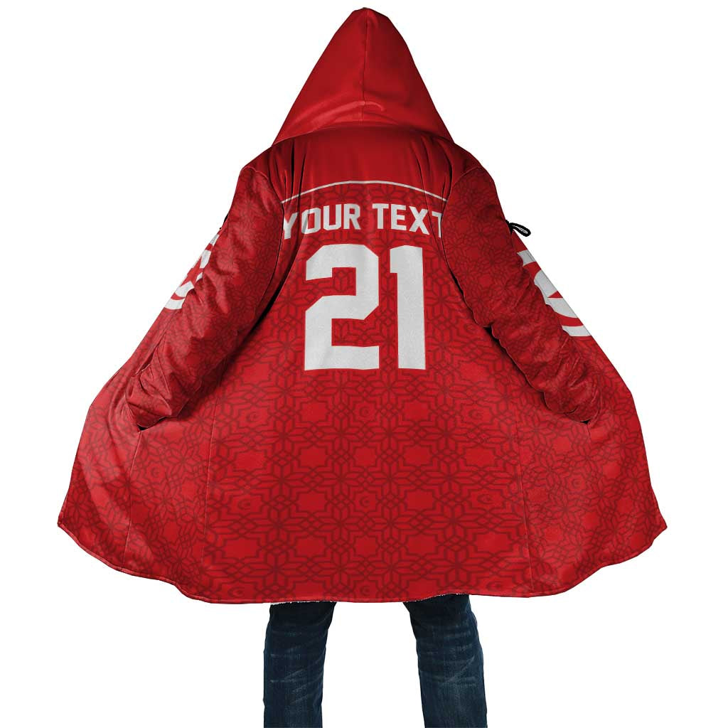 World Football 2026 Tunisia Custom Cloak Traditional Islamic Motif - African Pride