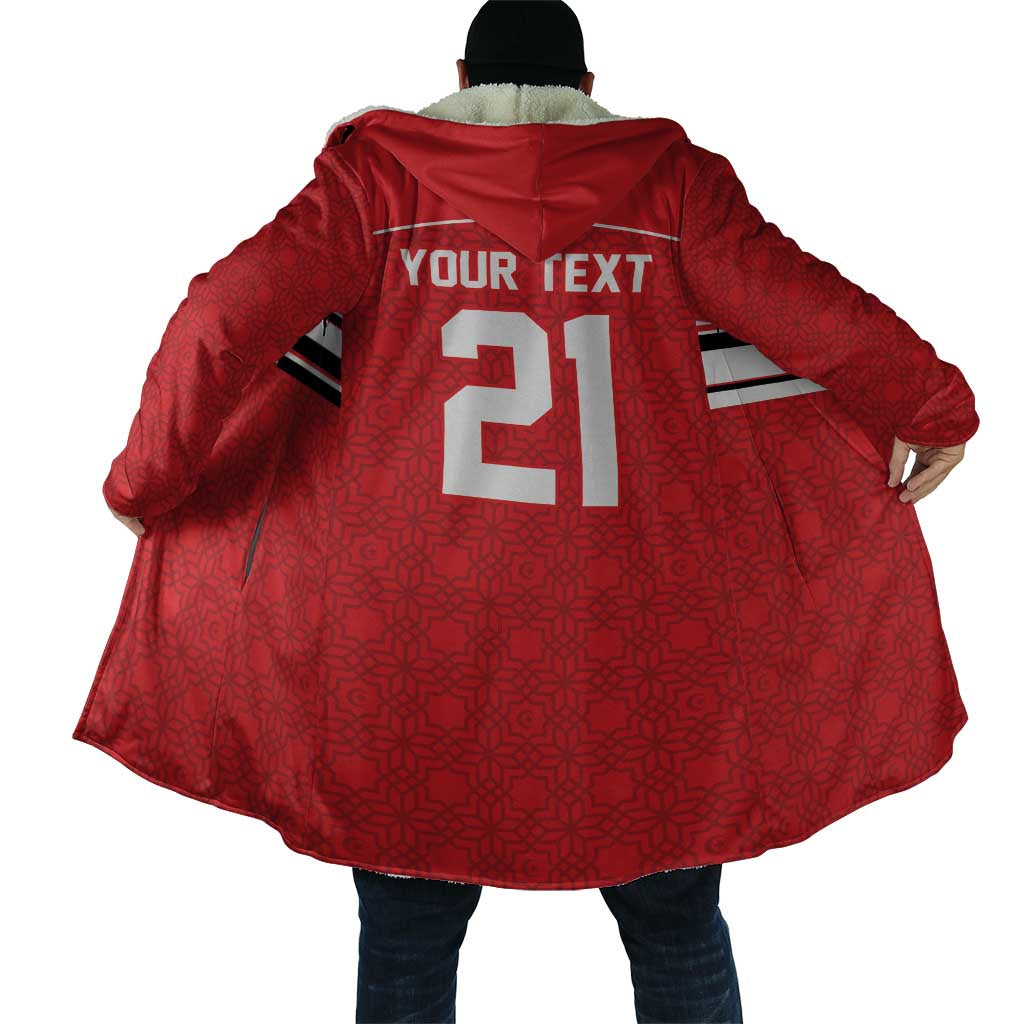 World Football 2026 Tunisia Custom Cloak Traditional Islamic Motif - African Pride