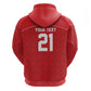 World Football 2026 Tunisia Custom Hoodie Traditional Islamic Motif - African Pride