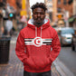 World Football 2026 Tunisia Custom Hoodie Traditional Islamic Motif - African Pride