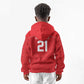 World Football 2026 Tunisia Custom Kid Hoodie Traditional Islamic Motif - African Pride