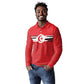 World Football 2026 Tunisia Custom Long Sleeve Polo Shirt Traditional Islamic Motif - African Pride