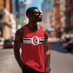 World Football 2026 Tunisia Custom Men Tank Top Traditional Islamic Motif - African Pride