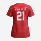 World Football 2026 Tunisia Custom Scrub Top Traditional Islamic Motif - African Pride