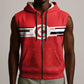 World Football 2026 Tunisia Custom Sleeveless Zip Hoodie Traditional Islamic Motif - African Pride