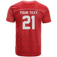 World Football 2026 Tunisia Custom T shirt Traditional Islamic Motif - African Pride