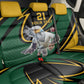 Secretary Bird South Africa Cricket Custom Back Car Seat Cover Unique Pattern