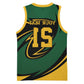 Secretary Bird South Africa Cricket Custom Basketball Jersey Unique Pattern - African Pride
